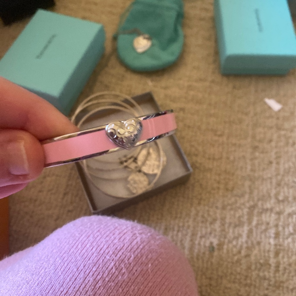 Coach pink bracelet